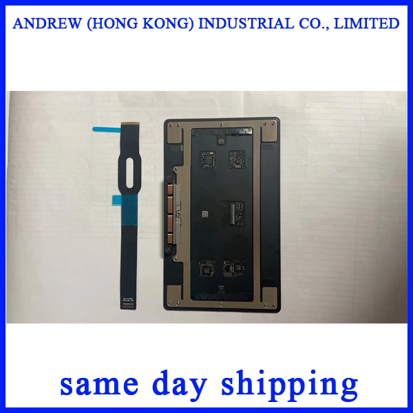 Original New Space Gray Color A2485 Touchpad Trackpad For Macbook Pro 16.2inch A2485 Trackpad Touchpad With Flex Cable Year