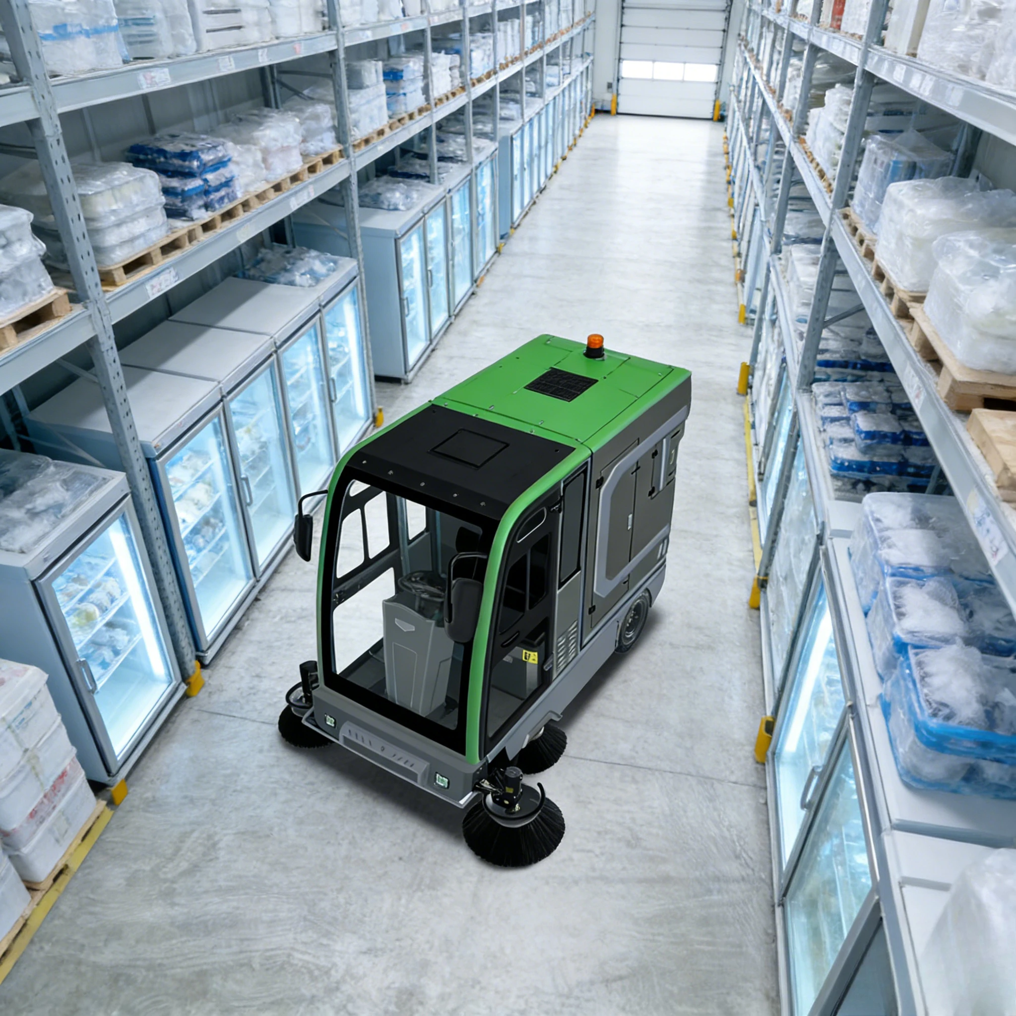 Factory Use Sweeper Floor Sweeper Machine City Street Road Cleaning Battery Motor Truck Road Sweeper Electric customized