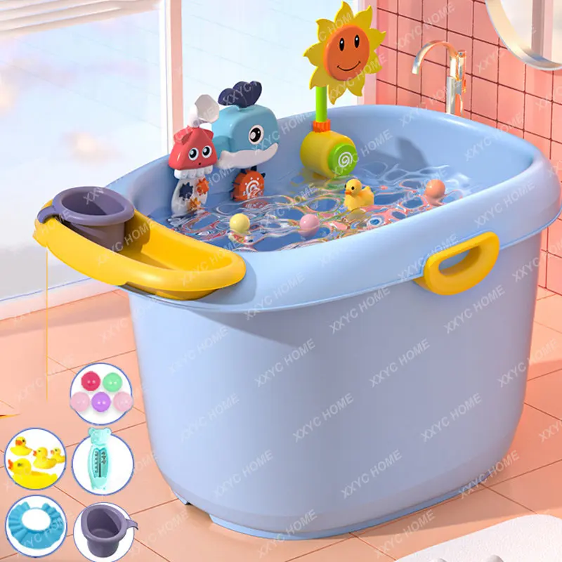 Vasca Per Pediluvio Hot Baby Nuoto Vasca Da Bagno Per Uso Domestico Doccia Bambini Plastica Badewanne Mobili Da Bagno Wsw10Xp