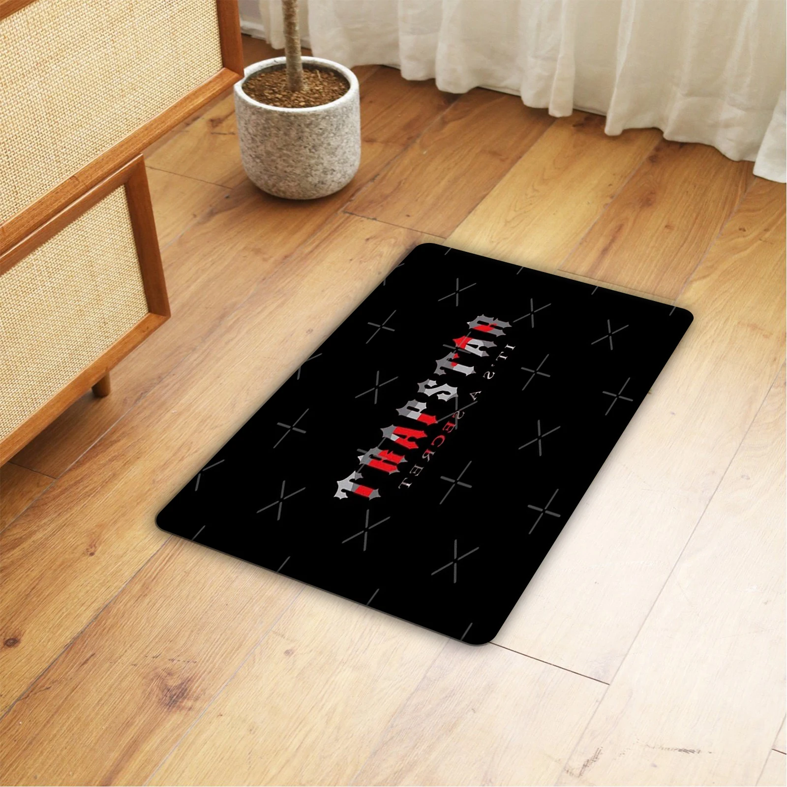 Trapstar London Popular Fashion Area Rug Carpet Rug for Living Room Bedroom Sofa Doormat Decoration Kid Play Non-slip Floor Mat