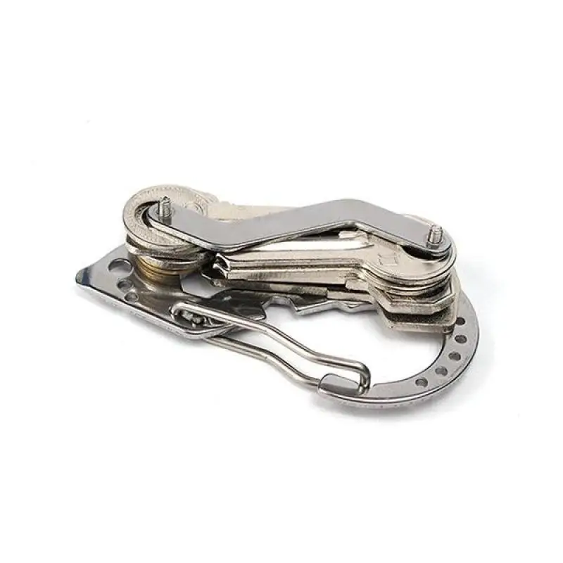 Portable Key Holder Keyring Wallet Car Key Chain Collector Pocket Key Organizer Bottle Opener Outdoor Keychain Bag