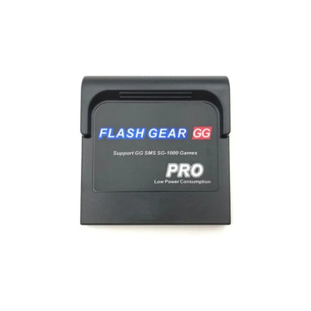 

Flash Gear Pro Power Saving Flash Cart Game Cartridge Card PCB for Sega Game Gear GG System Shell, Black