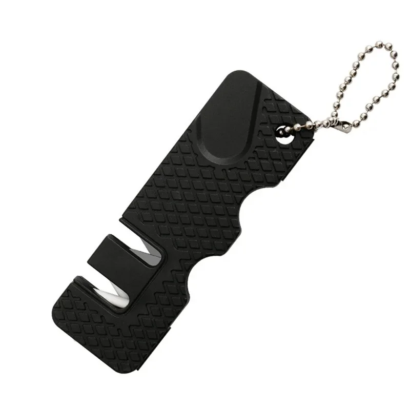 Ceramic Multipurpose Keychain Carbide Knife Pocket Tool Scissor Sharpen Fish Sharpener for Kitchen Accessories knife sharpener kitchen knife sharpener knife sharpening stone diamond sharpening stone fish hook sharpener