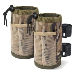 Universal Cup and Drink Holder for Bikes, Scooters, Wheelchairs, Walkers, Golf Carts, and Beach Gear (Faint Yellow - 2pack)