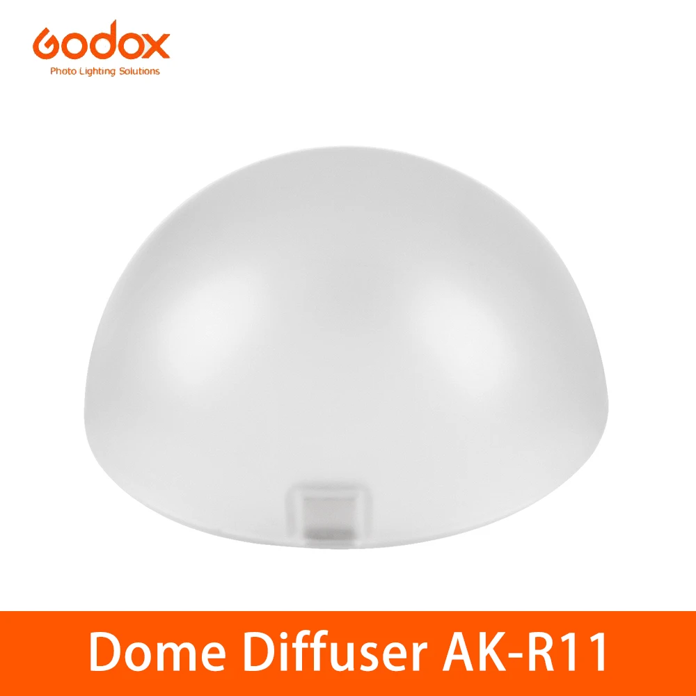 Diffusion Dome Godox AK-R11 Compatible for Godox AD200 Pro AD200 H200R Round Flash Head V1 Flash Series V1-S V1-N V1-C
