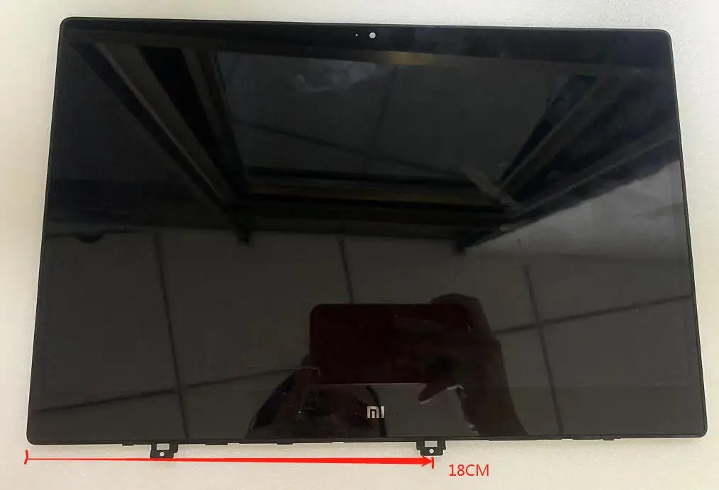 Lcd Led Screen Display Matrix Montagem de Vidro com Moldura de Moldura Nv133fhm-n52 Lq133m1jw15 para Xiaomi mi Notebook Air 13 - Imagem 3