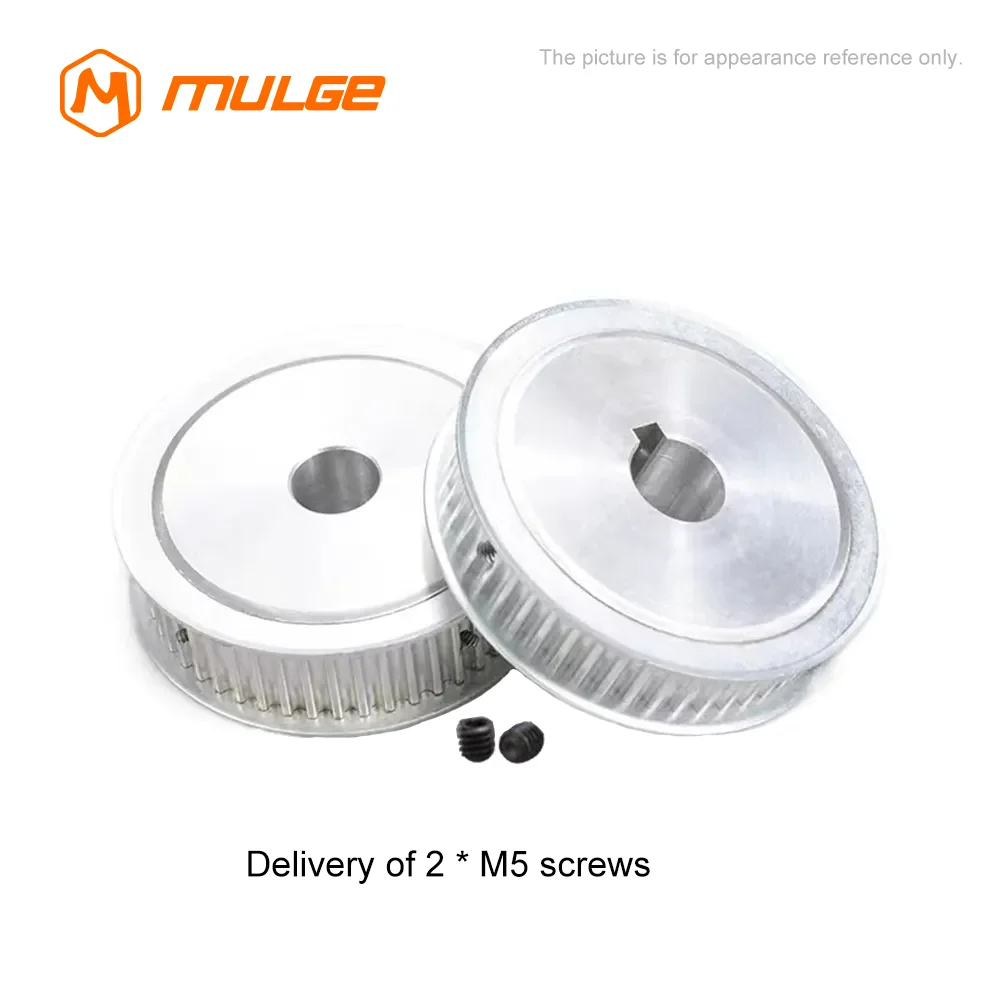 HTD5M 50T/60Teeth Timing Pulley AF Type Keyway Bore circular hole 8/10/12-30mm For HTD 5M Timing Belt Width 15/20/26mm 5GT timing pulley belt pulley