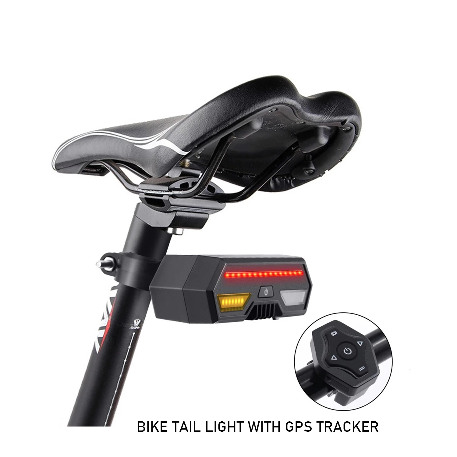 Ttftfp Gps Tracker Bike Bicycle Locator App Control Waterproof Led
