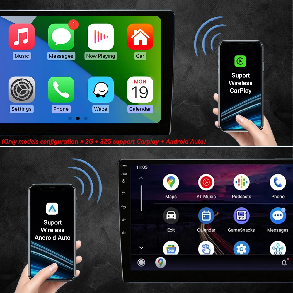 thumbnail image 2 of Android 13 Car Stereo For Ford Transit/Transit Connect 2007-2009 7 Inch IPS FM Radio Wireless Carplay Android Auto Backup Camera 2 of 14