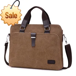 Homens bolsa de lona maleta de pele saco do mensageiro bolsa de computador portátil bolsa de negócios saco de computador portátil saco de escritório cérebro