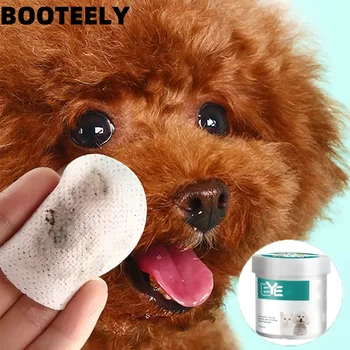 New Pet Eye Wipes Cats And Dogs Tearmark Wet Wipes Cats And Dogs Universal No Irritation Cleaning Products 130 Canned Wipes 1