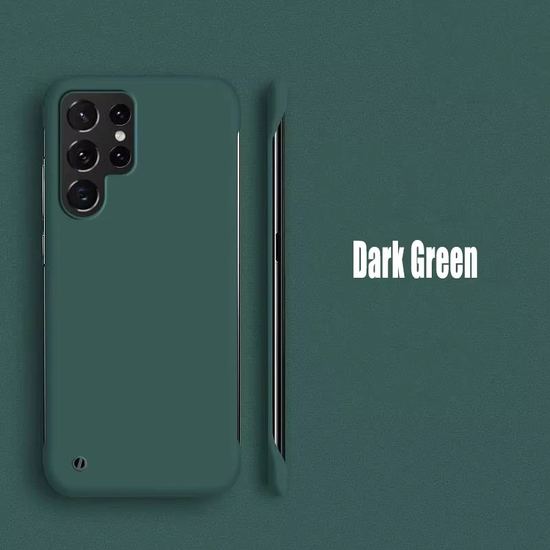 Sleek Shockproof Matte Frameless Phone Case