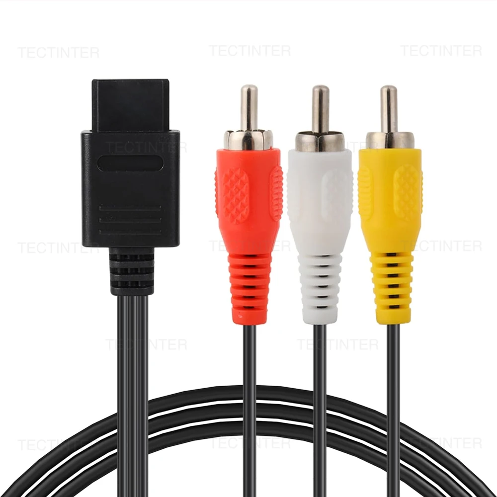 AV Cable Composite Video Compatible with Nintendo 64