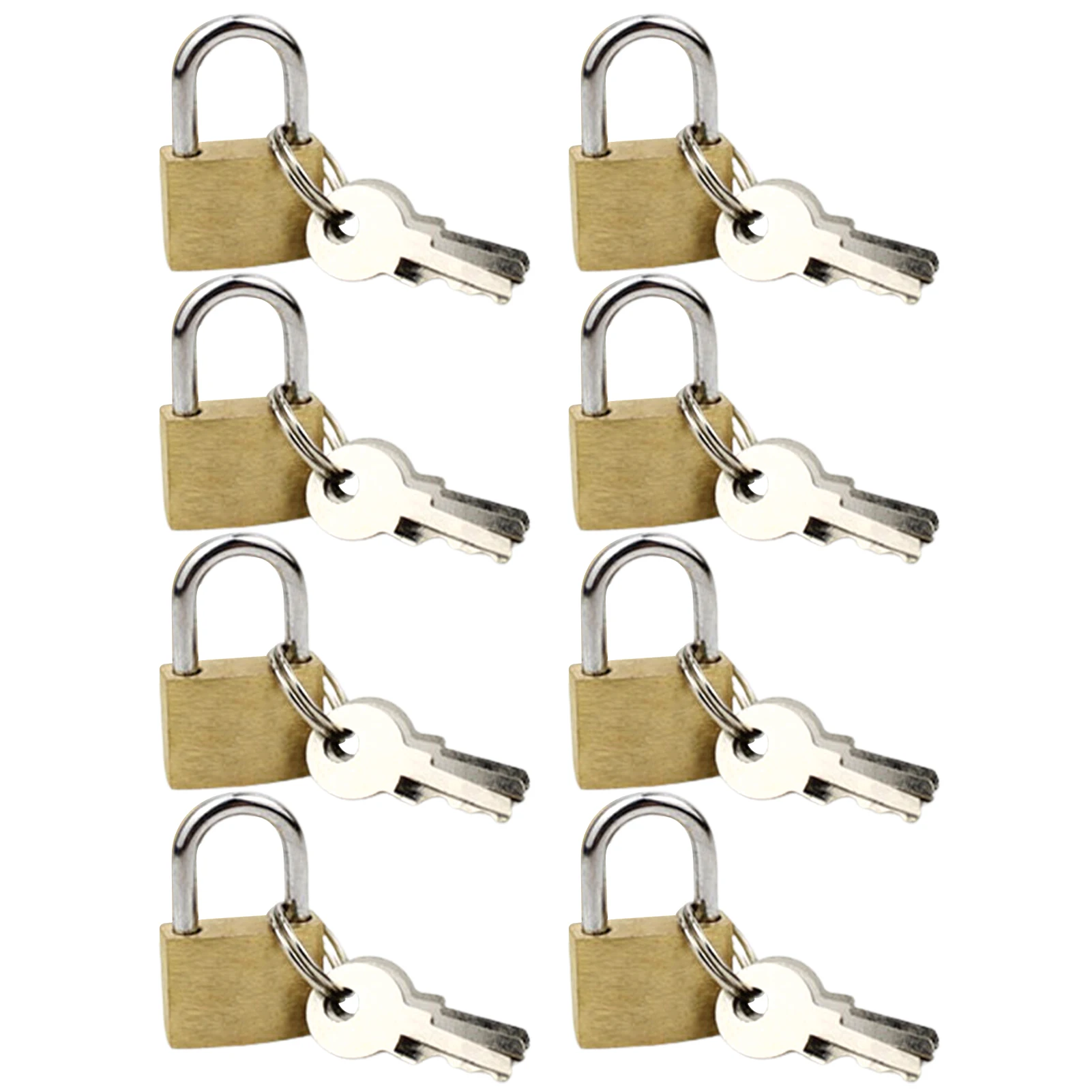 10 Pack Petits Cadenas Colorés, mini Serrures de Valise Cadenas à