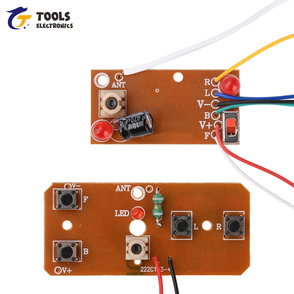 Kit émetteur récepteur 27MHz 4 canaux pour voiture RC