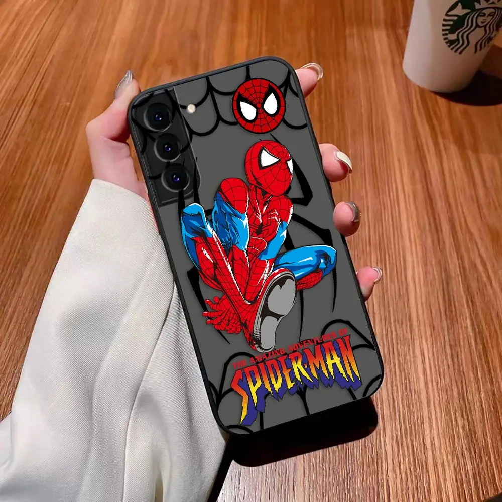 thumbnail image 1 of Funda mate para Samsung Galaxy S23 S22 S21 S20 S10 4G S9 Plus ULTRA 5G LITE Funda Coque Capa Shell Marvel Spider-Man Combo, 1 of 5