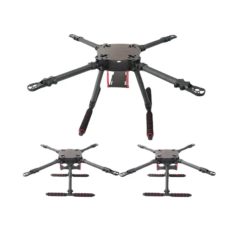 LJI-X4-PRO-Upgraded-400-450-500-550mm-Wheelbase-4-Axle-Frame-Support ...