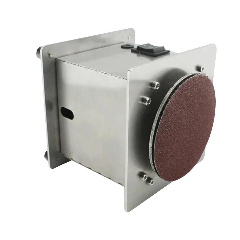 Mini Bench Disc Sander 220V Sanding Roller Electric Edge Sharpener 7 Variable Speed Self-adhesive Benchtop Grinding Machine electric grinder,electric sander