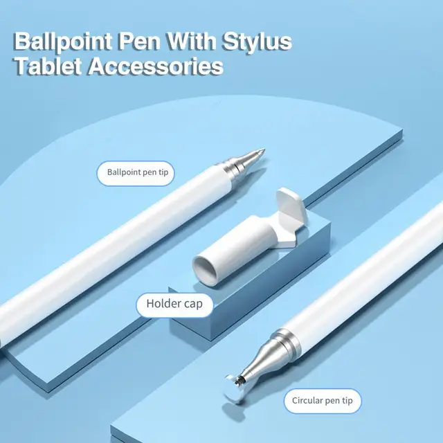 Smart Phone Tablet Stylus Pen with Phone Holder Sensitive Drawing Writing Capacitive Pen Portable Office Tablet Touch Screen Pen - Image 3