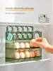 Egg Storage Box Refrigerator Organizer Food Containers Egg Fresh-keeping Case Holder Tray Dispenser Kitchen Storage Boxes 3