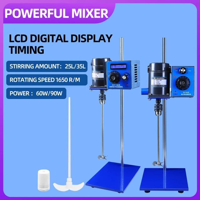 Overhead Electric Stirrer, LCD Display