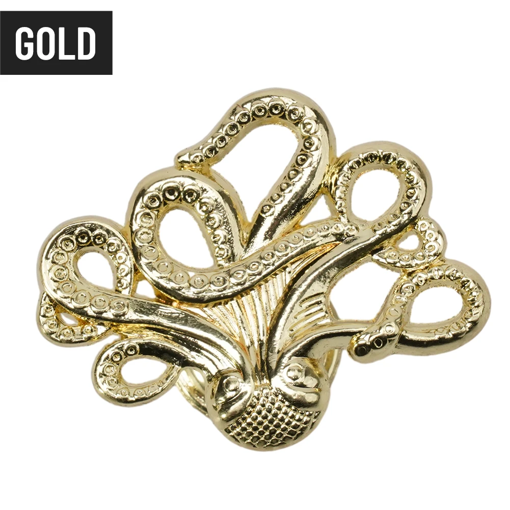 Furniture Handle Drawer Knob Octopus Shape Cupboard Handles Zinc Alloy Kitchen Cabinet Door Knob Furniture Drawer Hardware