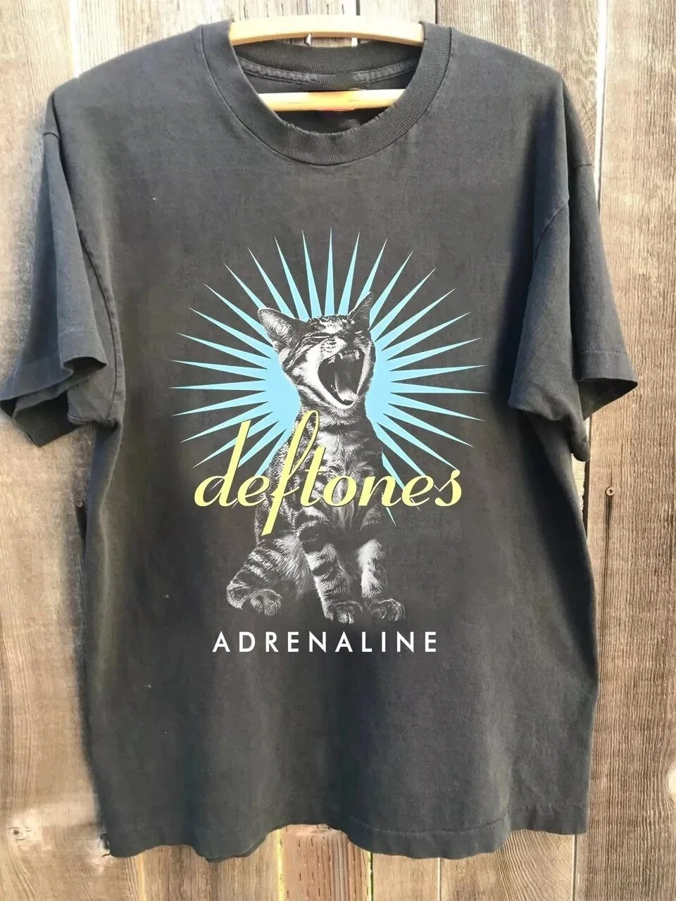 Deftones Around The Fur Graphic Cotton Tee - Summer Hip Hop Band Fashion