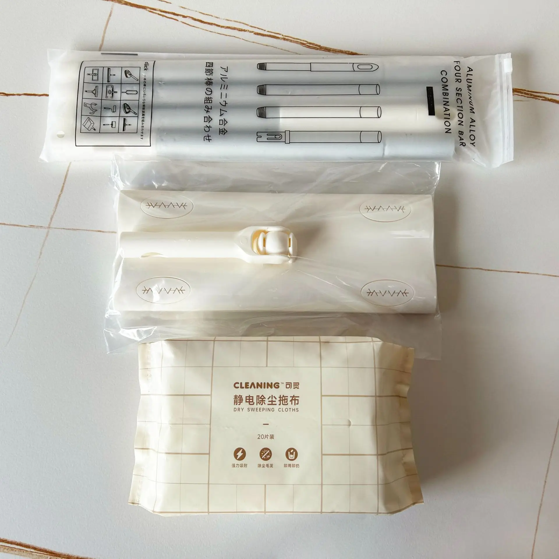 일회용 레이지 플랫 핸즈프리 정전기 집진기 걸레, 마른 수건, 바닥 청소, 진공 청소기