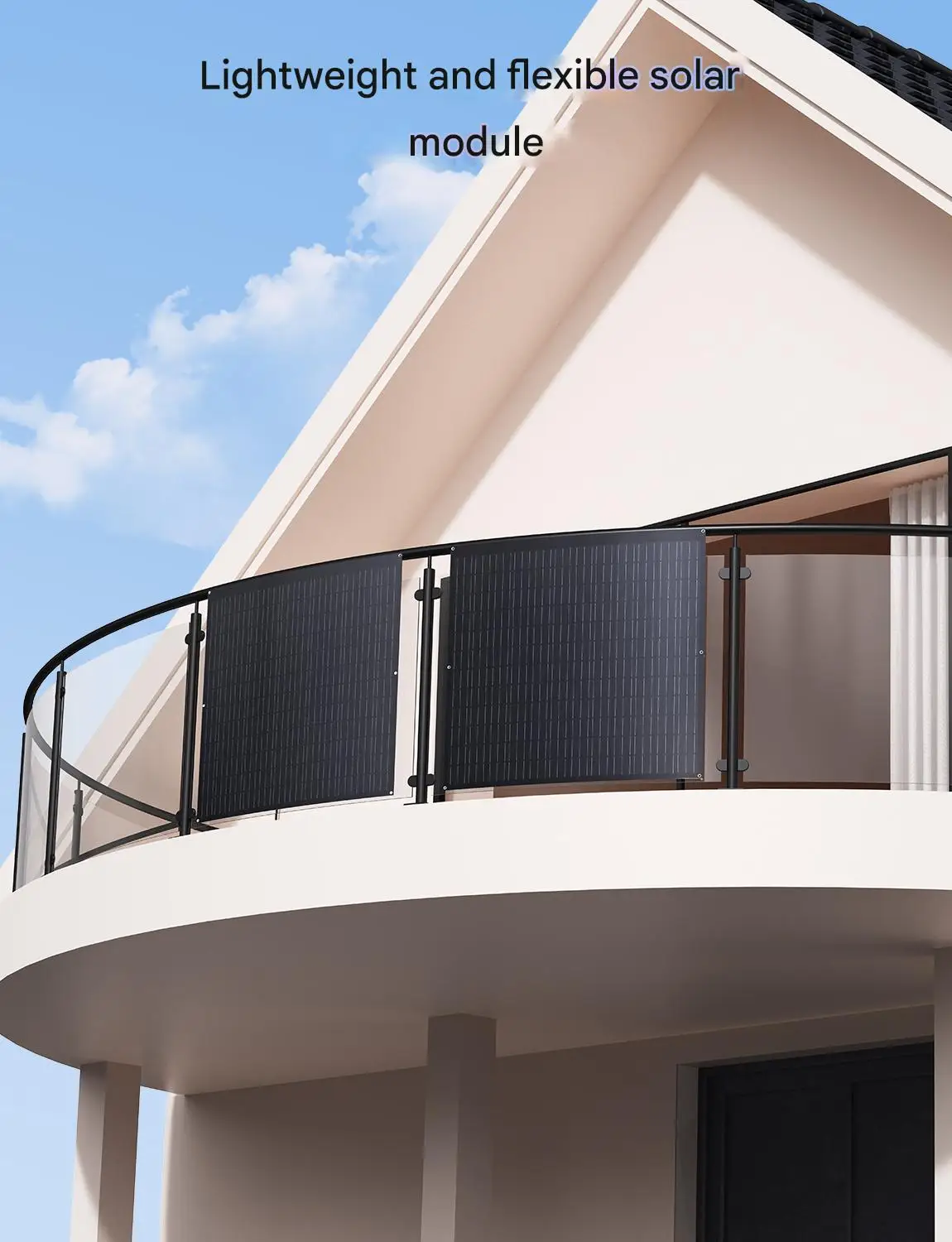 960 W flexibles Solarpanel-Set (4 × 240 W), monokristalline Beleuchtung, PV-Panels für Balkon, Wohnmobil, Boot, Camping, CE-zertifiziert – Detail 11