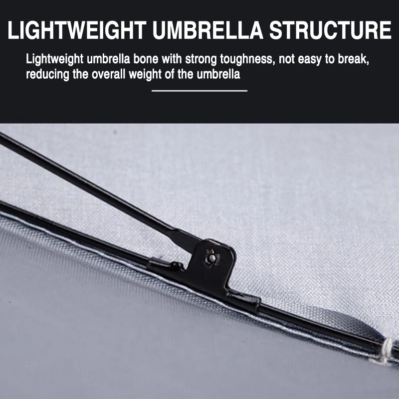 Umbrella Hat Outdoor Folding Fishing Sun Shade Portable Rain Anti-UV Camping Headwear
