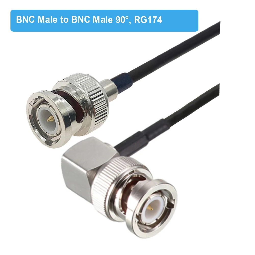 Adattatori BNC Maschio Maschio 5 Cavetti Jumper BNC Maschio-maschio RG174 Da 20cm - Perfetti Per Radio, CCTV E Dispositivi Di Trasmissione Cavo Jumper BNC Maschio RG174 Per Collegamenti Audio Video - Foto 14