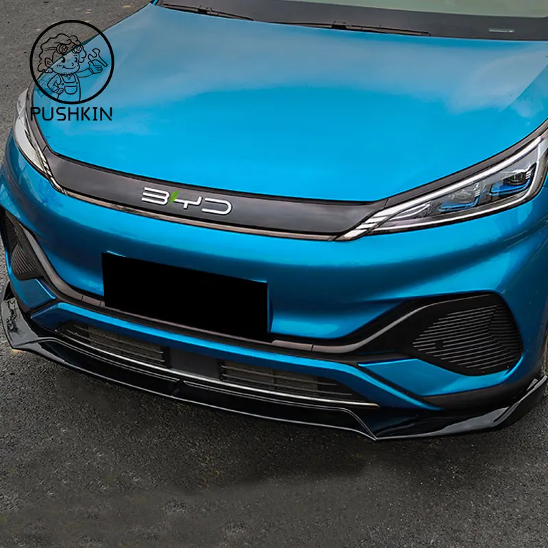 For BYD ATTO 3 Chrome Carbon Fiber Car Door Handle Cover Trim Interior trim Car Stickers