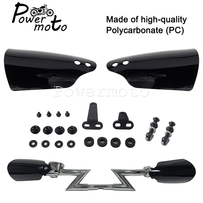 

Motor Hand Guard Protection Cover Windshield Handguard For Harley For Electra Street Glide CVO/SE FLHTP FLHT FLHX FLHXS 21-23