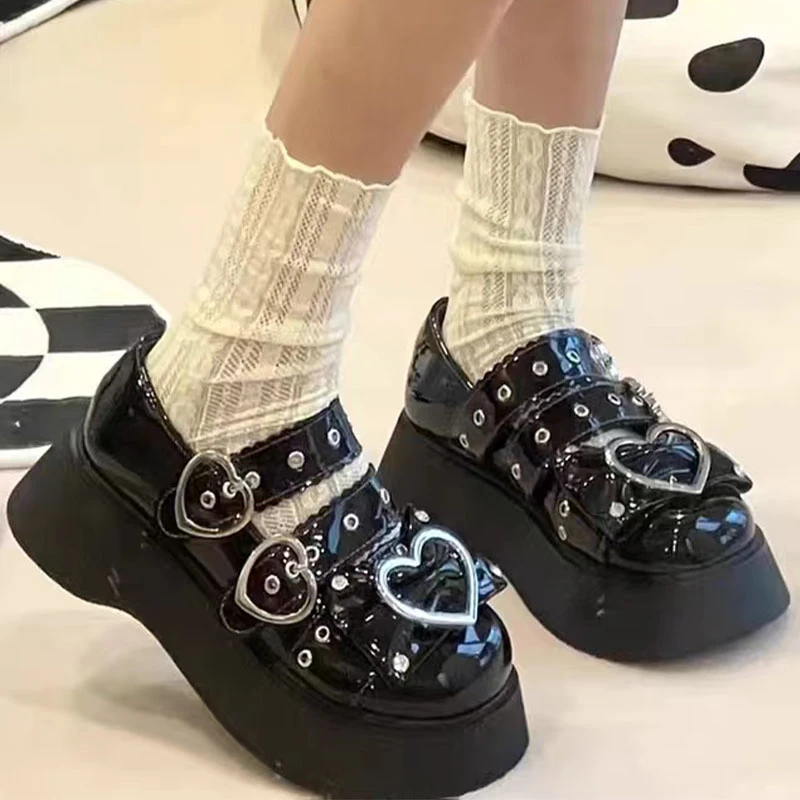 Autumn Lolita Mary Janes Women Flats Shoes 2022 New Brand Fashion Dress