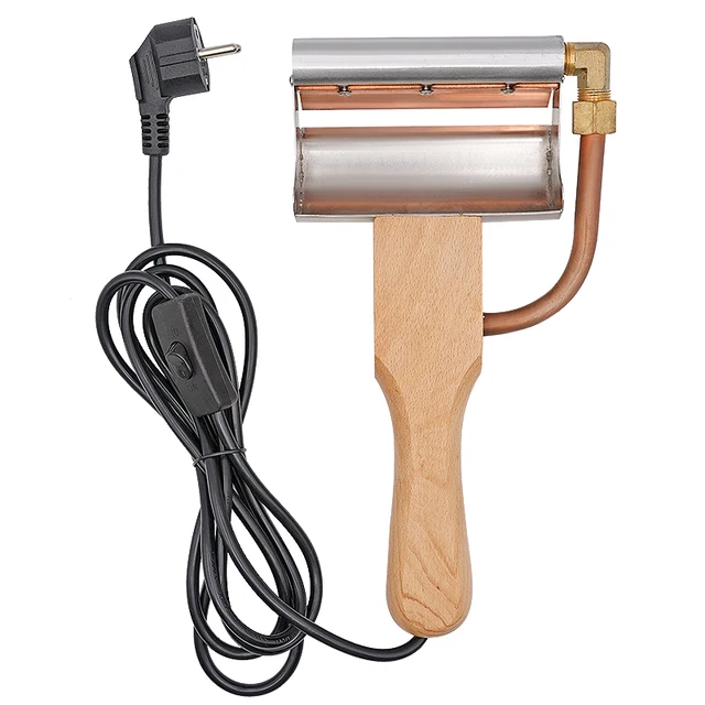 Elektromos Kivágó Kés Mézvágó Viasz Mézkéskaparó Méhkonó Méhész Szerszámok Eu Dugó - Image 4