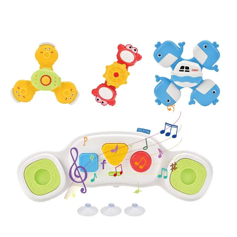 

Rotating Toy Octopus Rotatable Octopus Shape Kids Toys Multifunctional Creative Early Developmental Toy With Sound