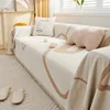 Chenille Sofa Towel Geometric Sofa Cover Anti-skid Sofa Pad All-season Universal Couch Blanket All Inclusive Cover Cloth Towel 3