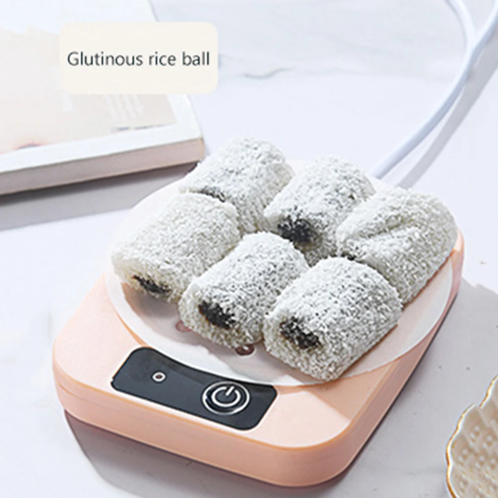 Electric Coffee Mug Warmer Constant Temperature Coffee Mug Heating Coaster Portable Water Pad Heater Lightweight for Home Office