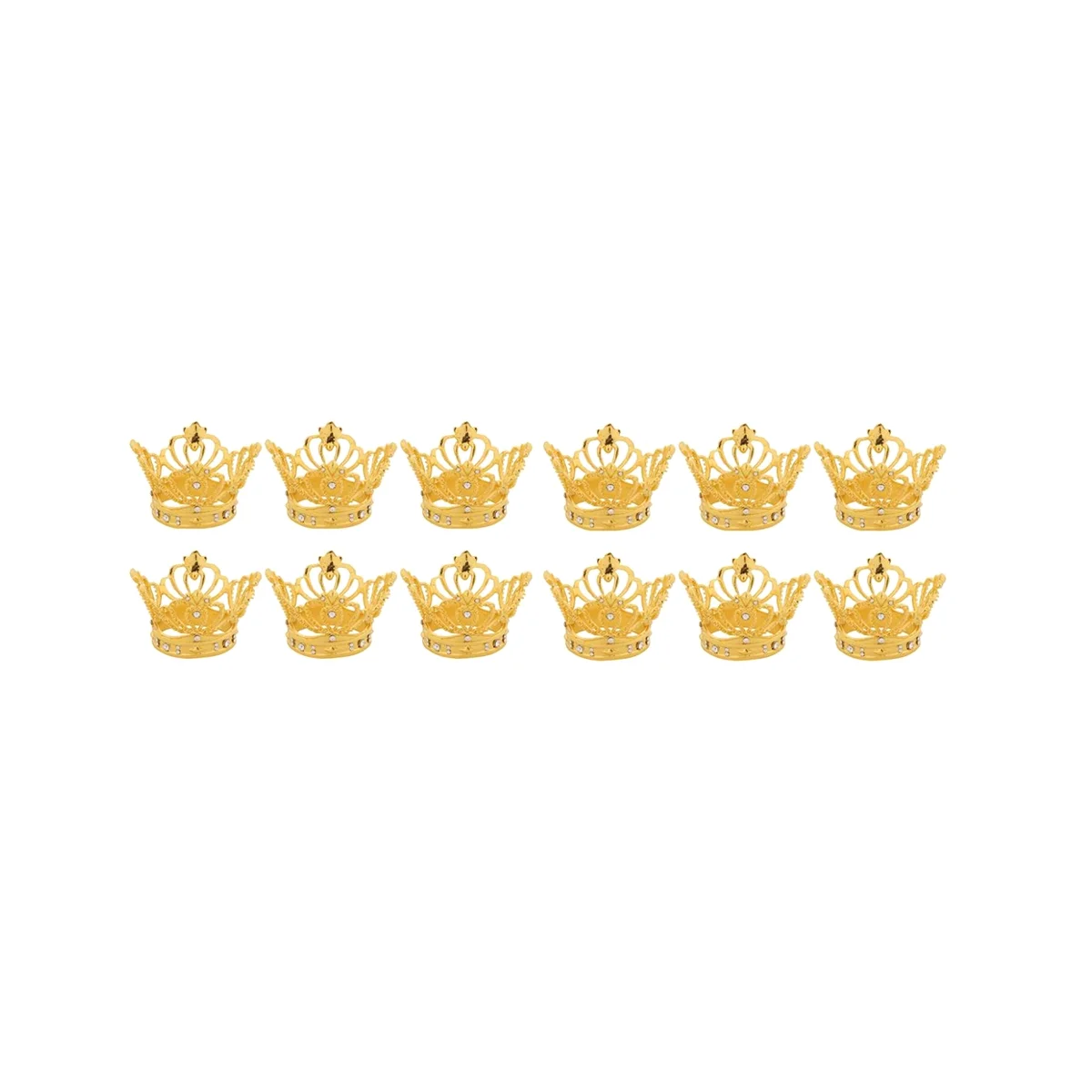 

12 шт. кольца для салфеток в виде короны, изысканные кольца для салфеток в комплекте для пасхи, искусства, Свадебный обеденный стол, золото