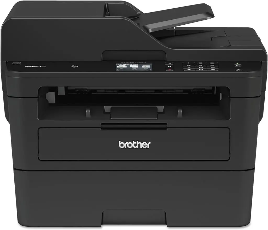 

Brother MFCL2750DW Monochrome All-in-One Wireless Laser Printer, Duplex Copy & Scan, Includes 4 Month Refresh