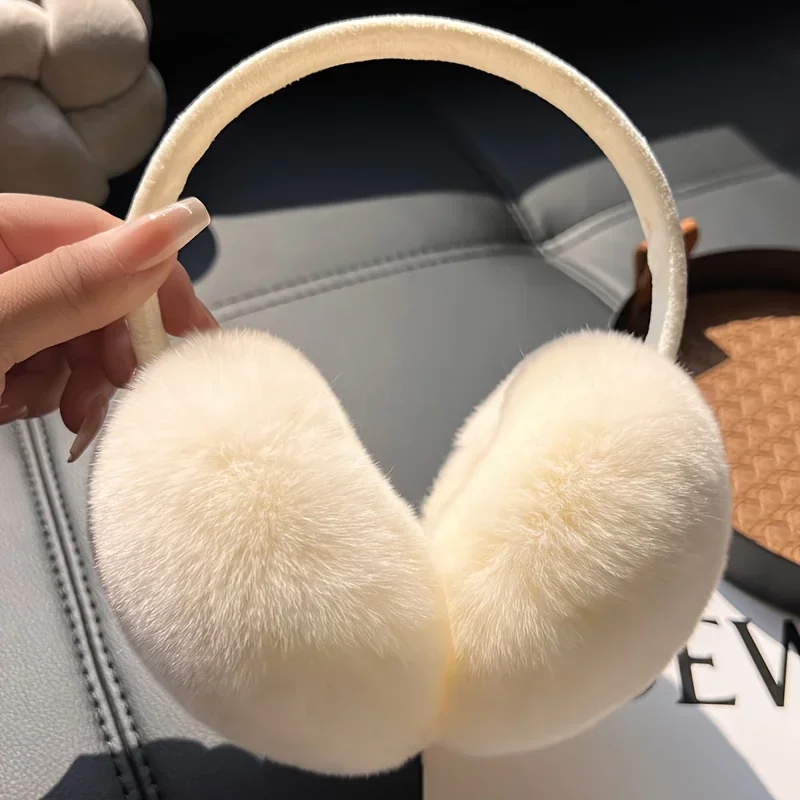 Men's and Women's Warm Fleece Ear Muffs Ideal Christmas Gift Outdoor Warm Ear Muffs Cycling Ear Muffs Fleece Ear Pouches