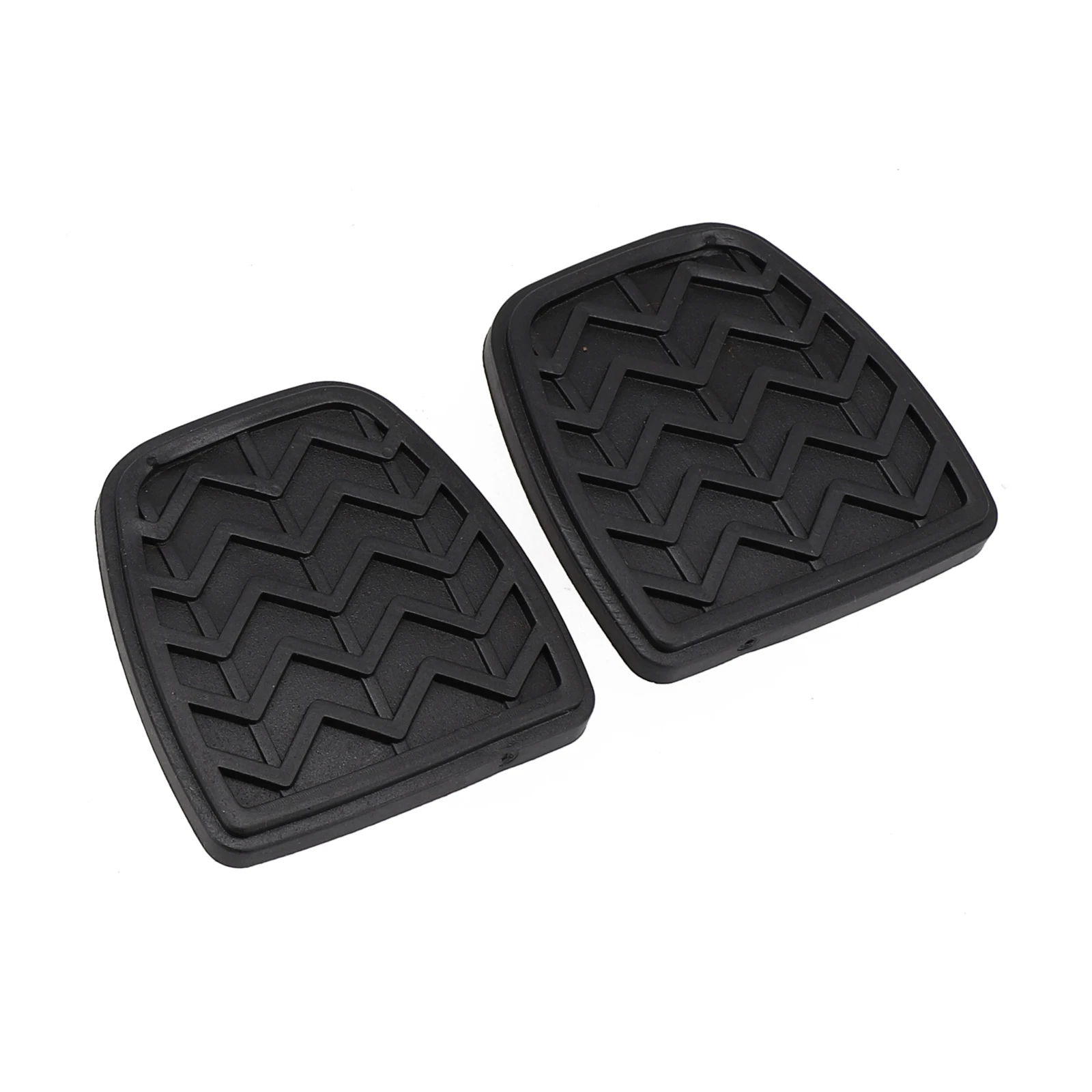 2pcs Brake Clutch Pedal Pad Rubber Covers For Scion TC (Manual Transmission Only) 05-2010 For Yaris Sedan & Hatchback Camry