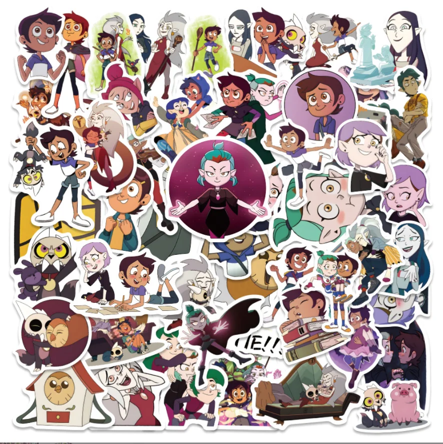 The Owl House Characters Sticker Sheet 