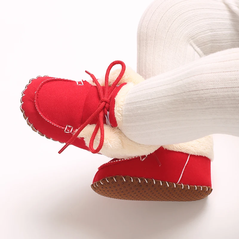 0-18M Boots For Newborn Baby Girl Snow Boots Winter Thermal Shoes Plush Ankle Boots Winter Baby Boys And Girls Thermal Shoes Sabeae7eba03e4722bf94b8dea7bd9d78D