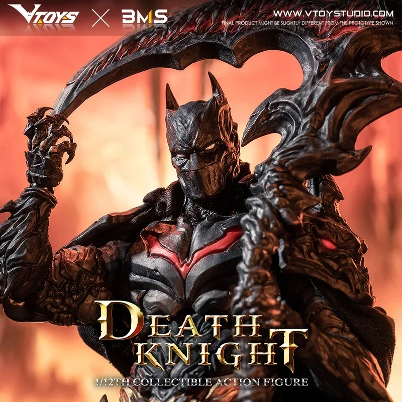 

New In Stock Vtoys X Bms Death Knight 1/12 Mobile Doll 6-Inch Cloth Collection Model Collectible Toys Gifts