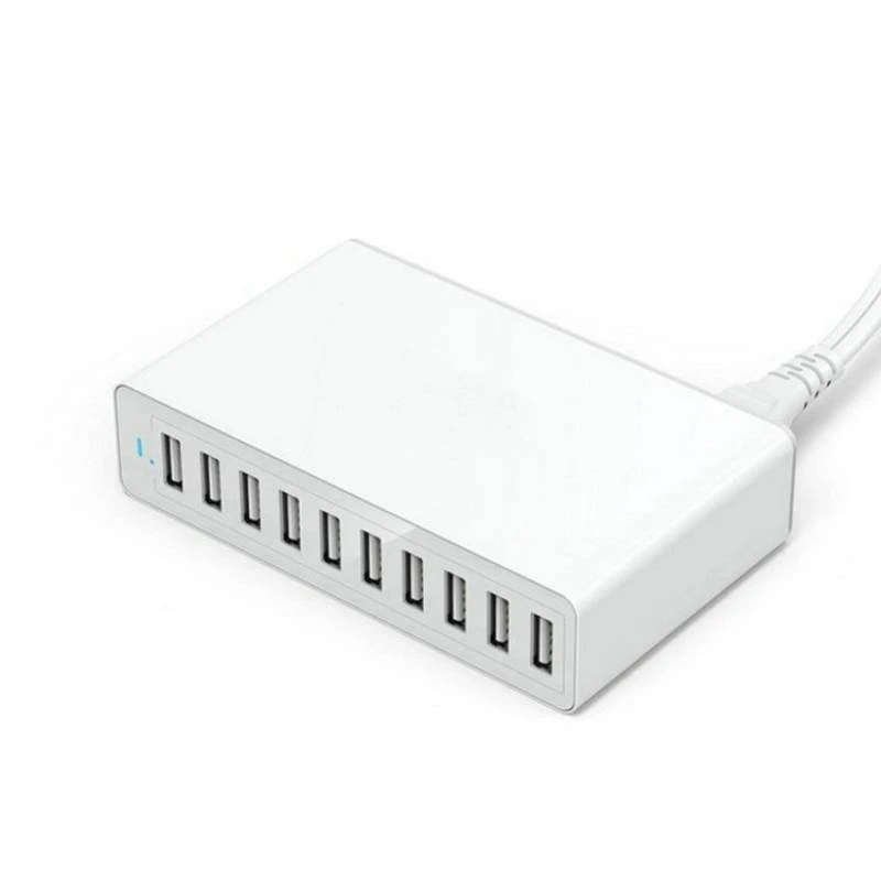 60W 10USB White