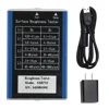 Surface Roughness Tester Portable Roughness Gauge Ra/Rq 0.05~15.0μm Rz/Rt 0.1~50.0μm with Standard Calibration Block and Bracket 6