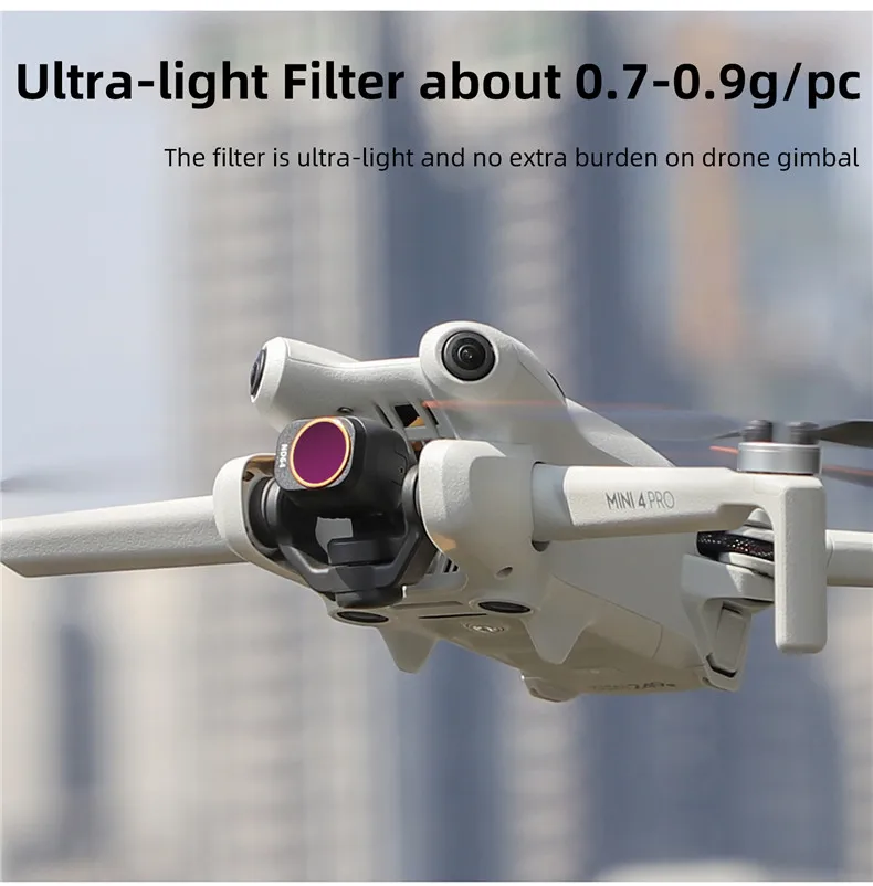 Description Picture 2 of itemSunnylife Lens For DJI Mini 4 Pro Filters ND CPL 4/8/16/32 /64 Camera Filters For DJI Mini 4 Filter Glass Lens Drone Accessories