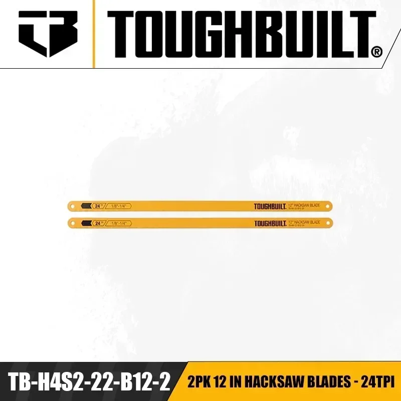 12 in Hacksaw Blades-24TPI Hand Hacksaw Blades Hand Tools 2Pk hacksaw blade