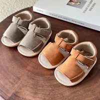 Baby Infant Boy Girl Sandals Newborn Non-Slip Soft Rubber Sole Sandals for Baby Boys Open-Toe Outdoor Casual Summer First Walker 3